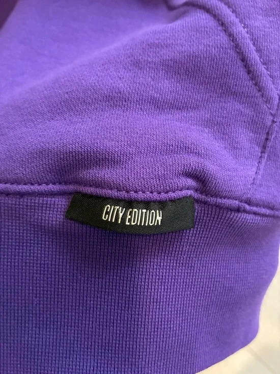 Men's Purple Pullover Hoodie - NBA Team Apparel - Picture 4 of 6